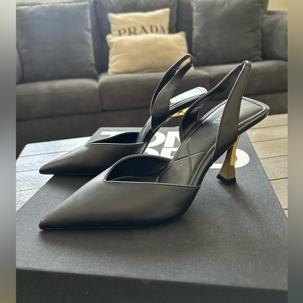 Zara Black Heels Elegant and Sophisticated - Picture 10 of 15